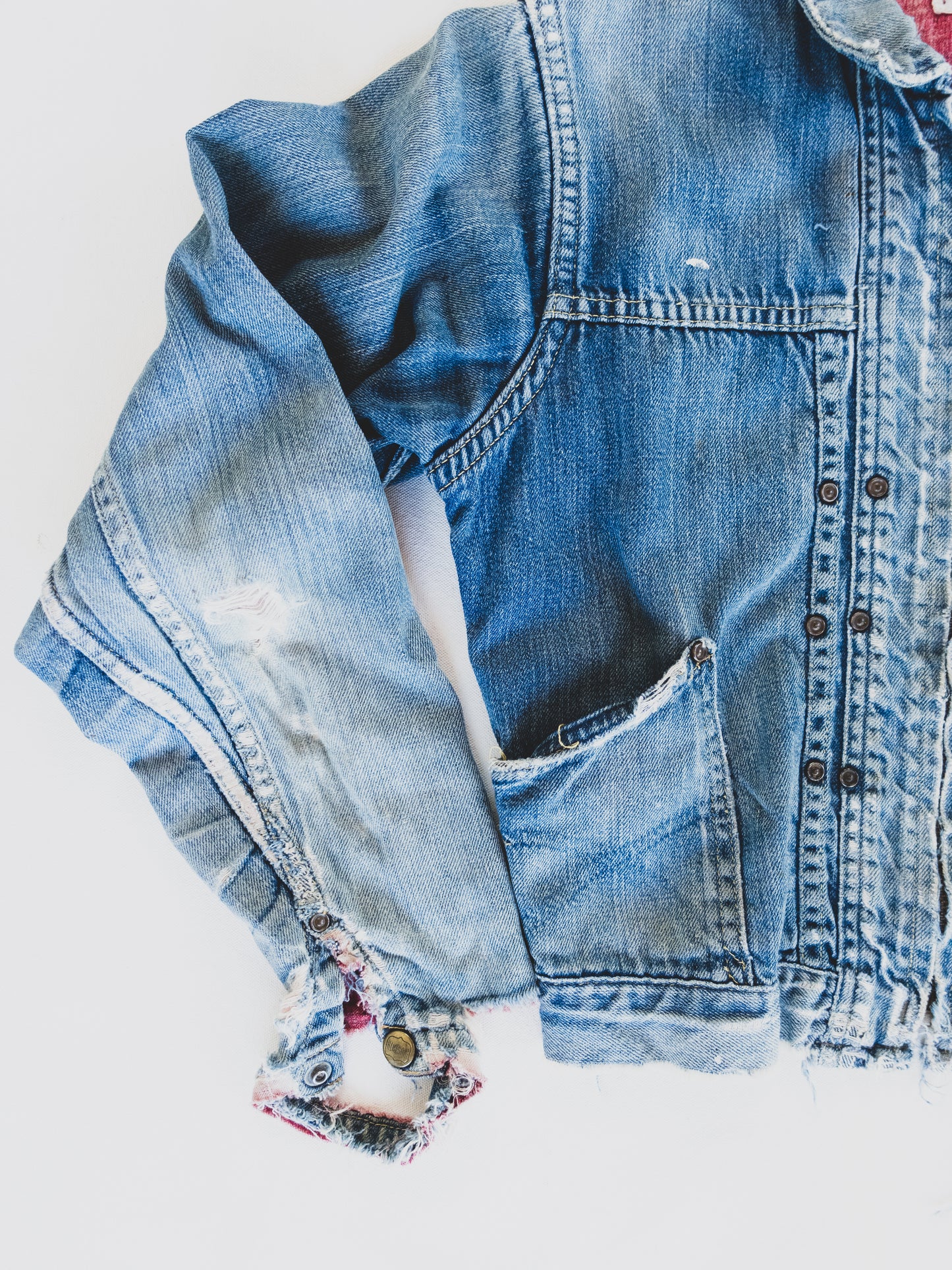 1950’s Distressed Two Pocket Jacket - S