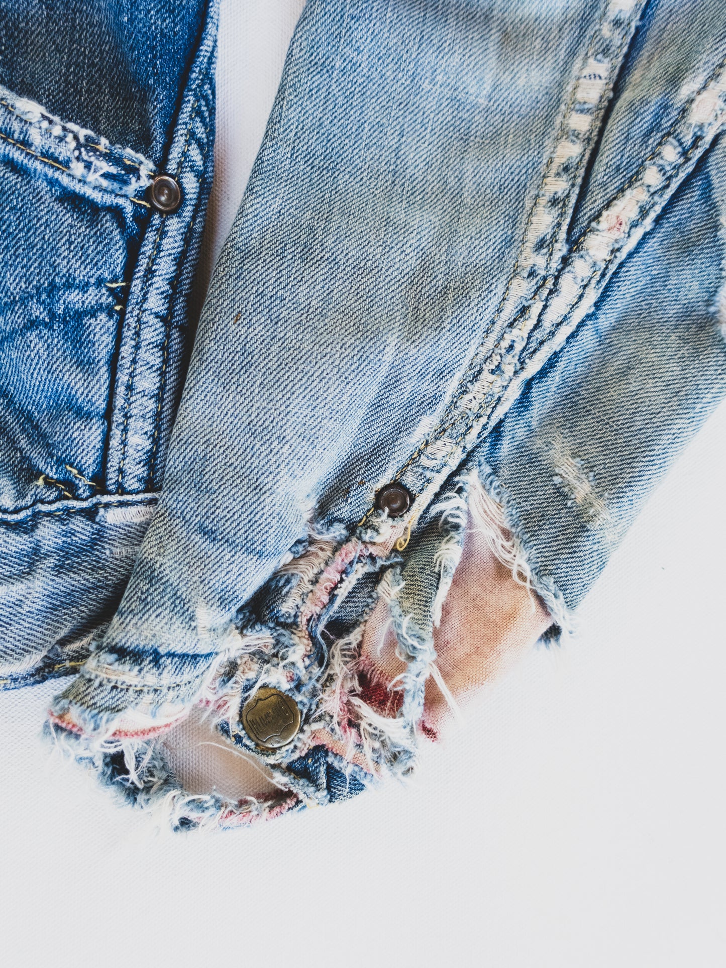1950’s Distressed Two Pocket Jacket - S