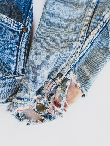 1950’s Distressed Two Pocket Jacket - S