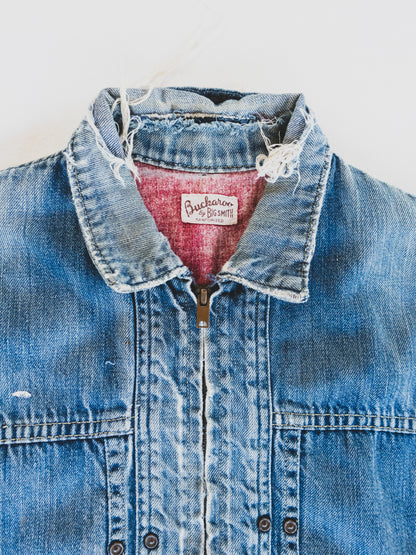1950’s Distressed Two Pocket Jacket - S