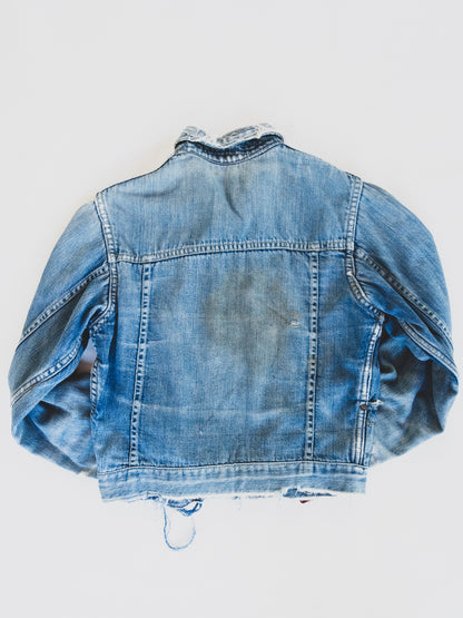1950’s Distressed Two Pocket Jacket - S