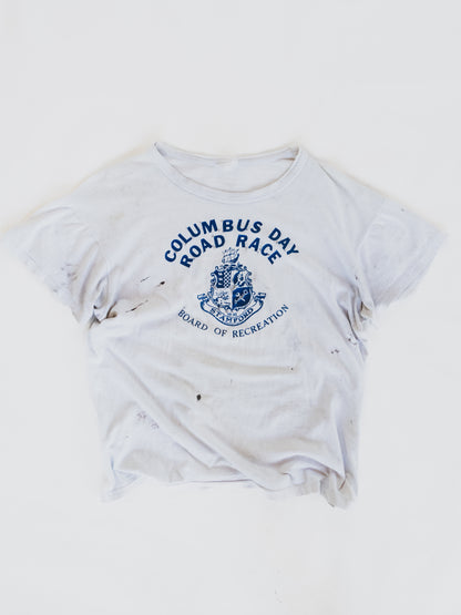 1950's " Columbus Day Road Race " Tee - M
