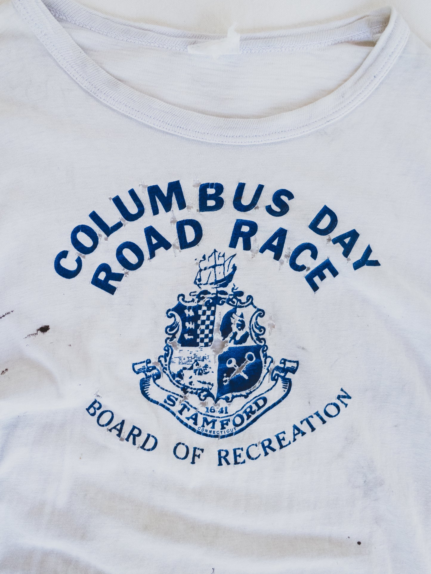 1950's " Columbus Day Road Race " Tee - M