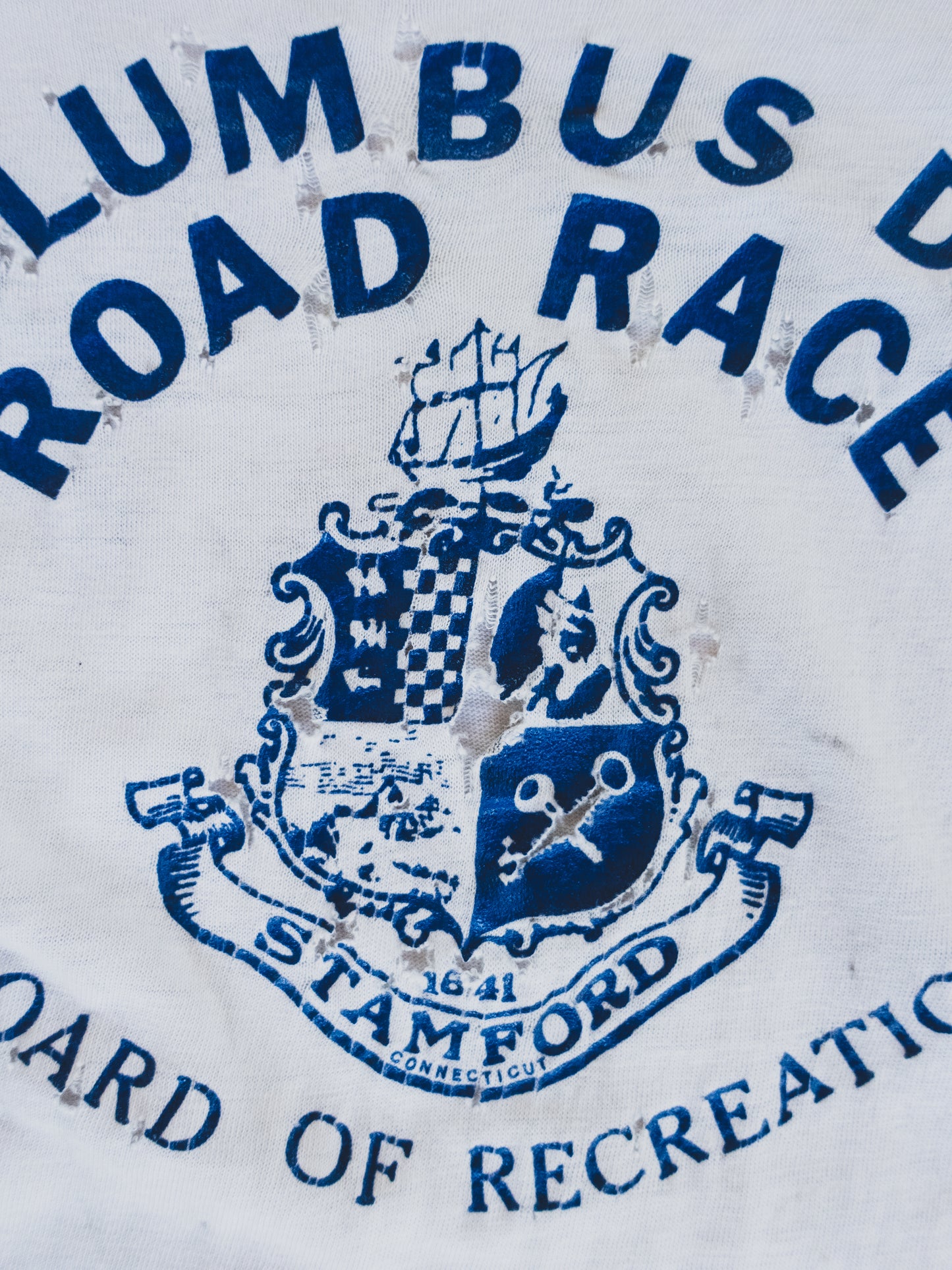 1950's " Columbus Day Road Race " Tee - M