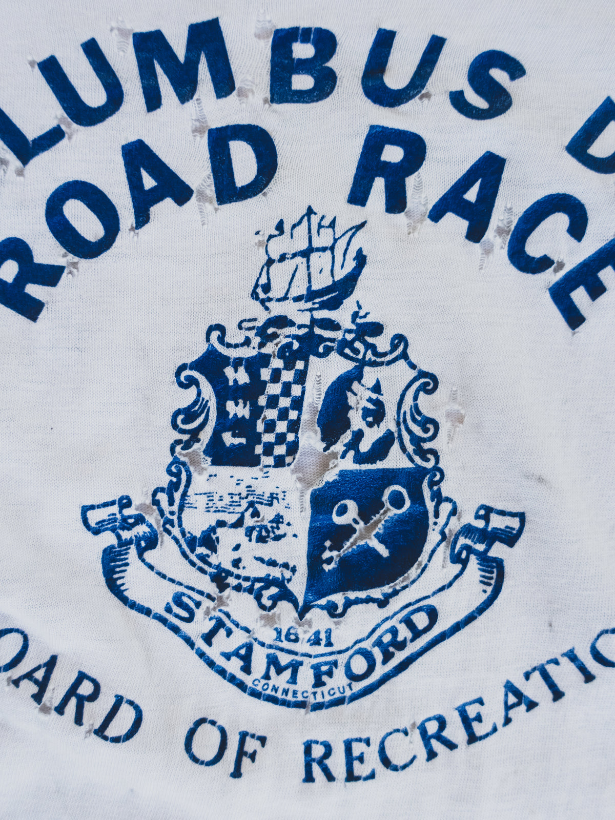 1950s " Columbus Day Road Race " Tee - M