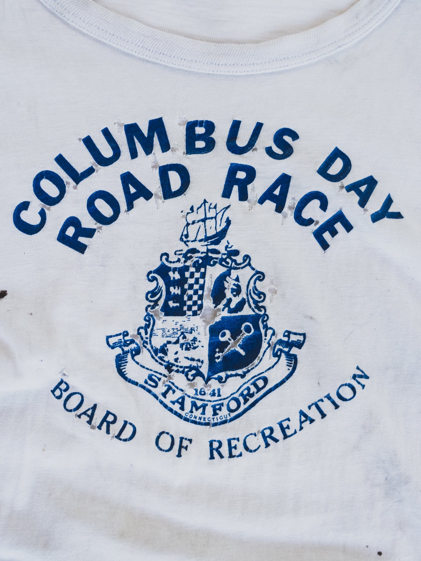 1950's " Columbus Day Road Race " Tee - M