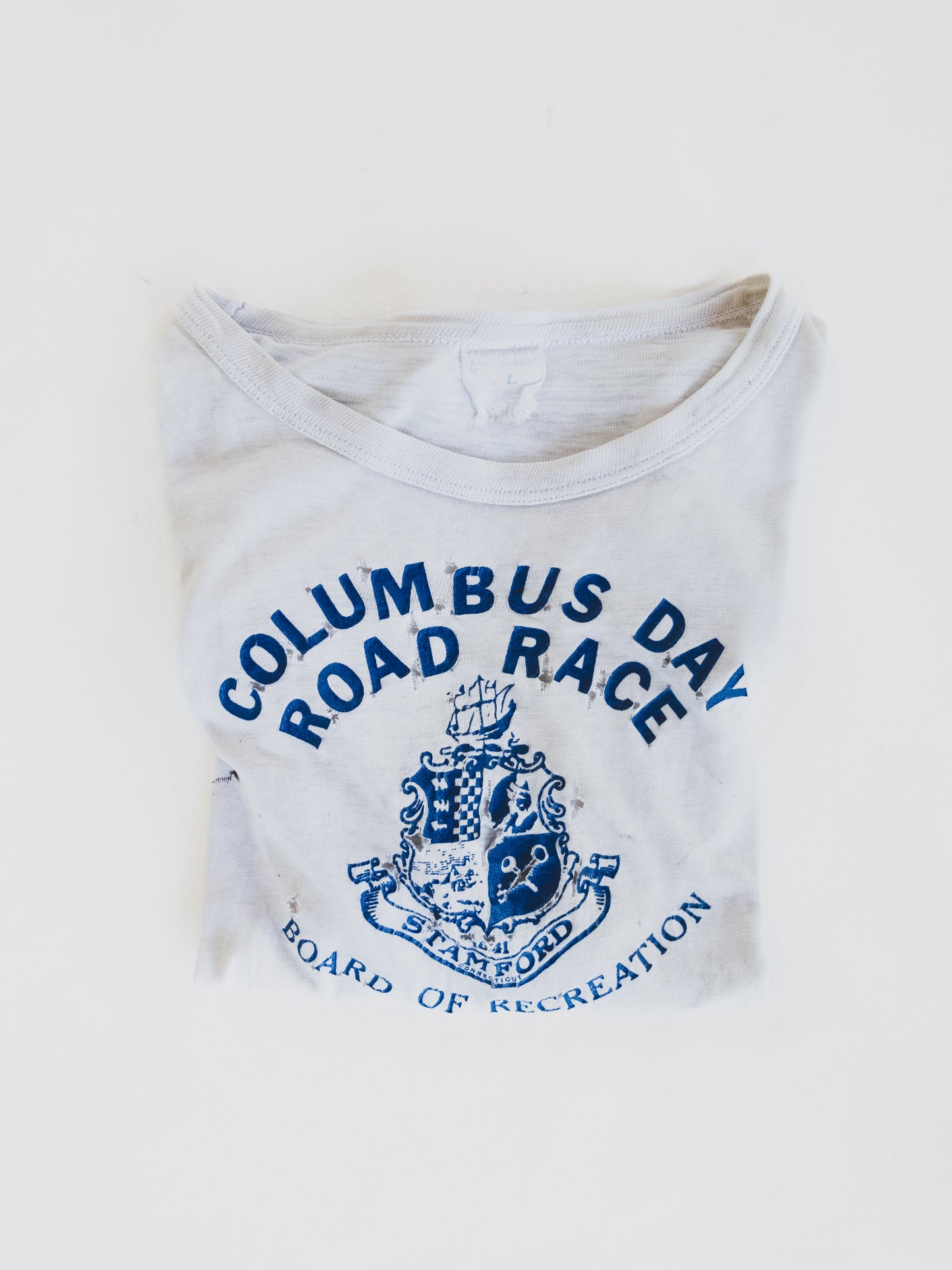 1950's " Columbus Day Road Race " Tee - M