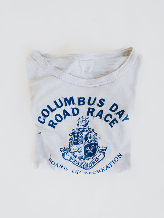 1950's " Columbus Day Road Race " Tee - M