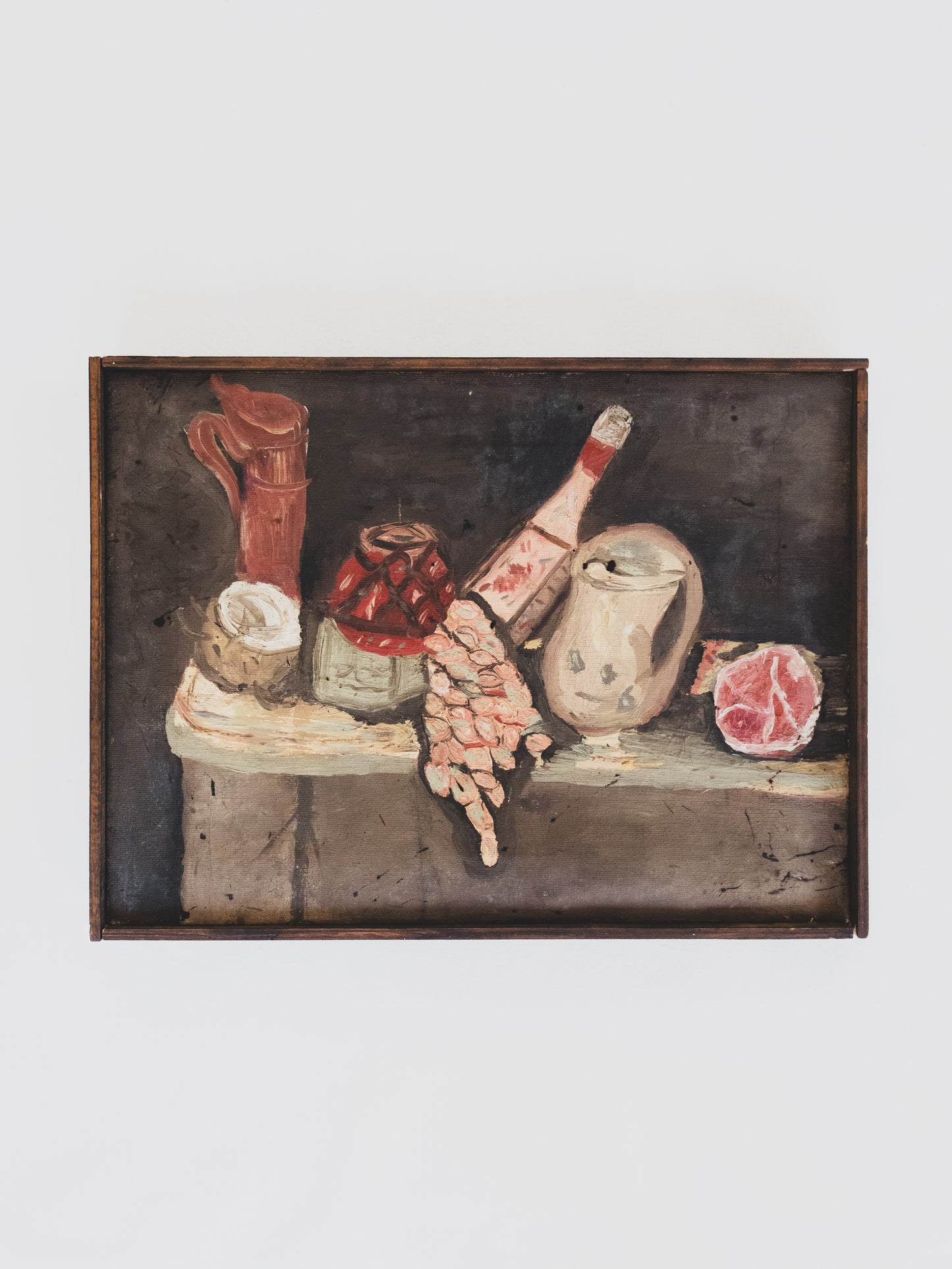 1950s Abstract Still Life - Oil on Canvas