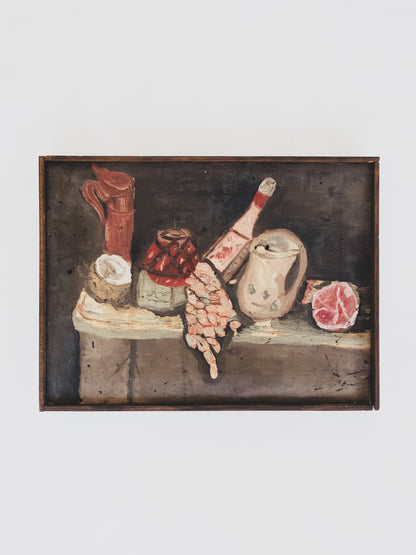1950s Abstract Still Life - Oil on Canvas