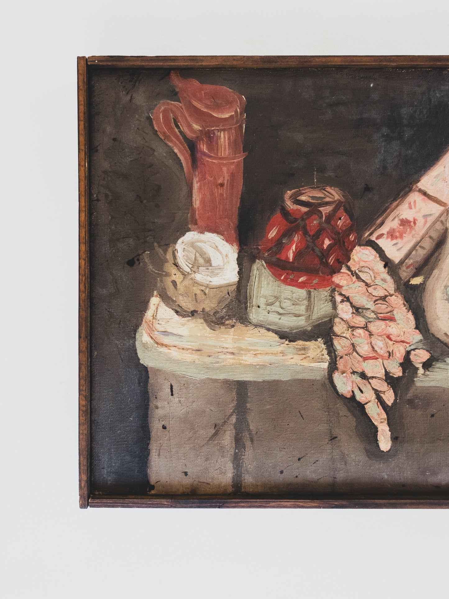 1950s Abstract Still Life - Oil on Canvas