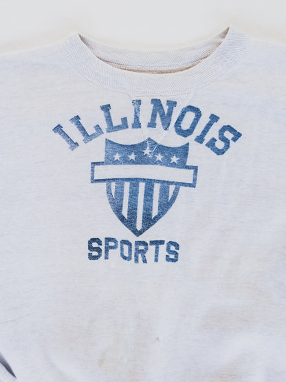 1950's " Illinois Sports "  Sweat - M