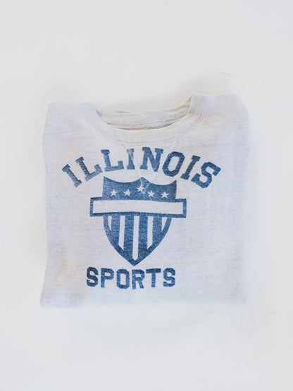 1950's " Illinois Sports "  Sweat - M