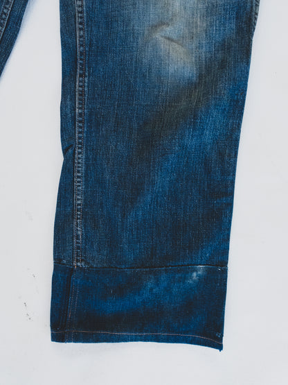 1950’s Patched Cowboy Jeans - 27x28