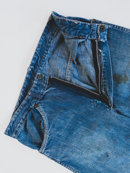 1950’s Patched Cowboy Jeans - 27x28