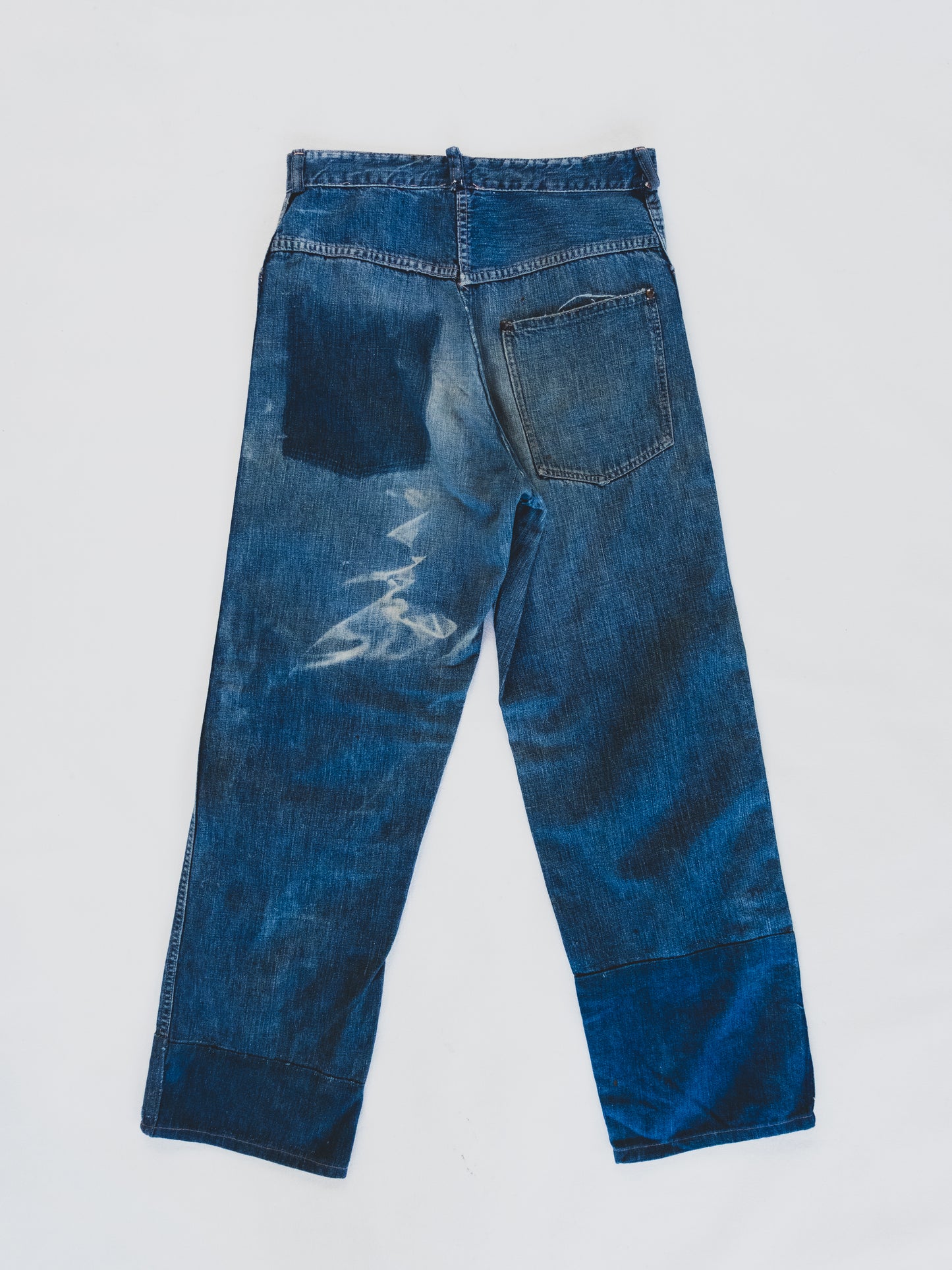 1950’s Patched Cowboy Jeans - 27x28