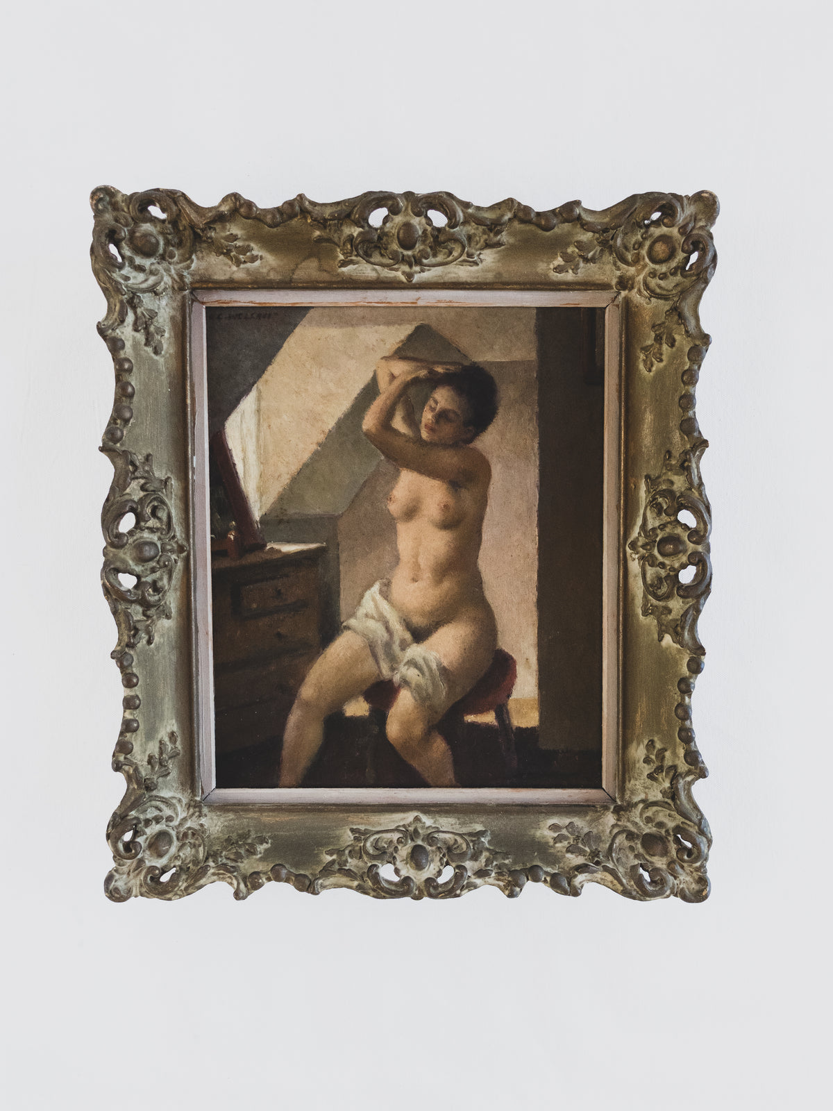 1930s Nude - Oil on Masonite
