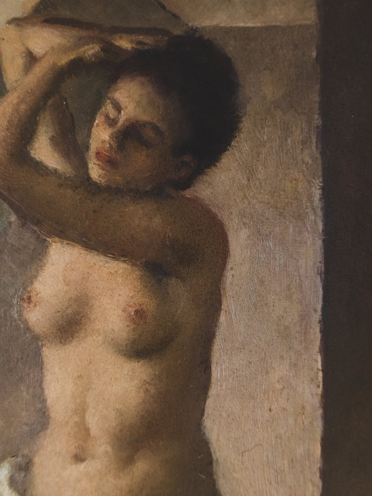 1930s Nude - Oil on Masonite