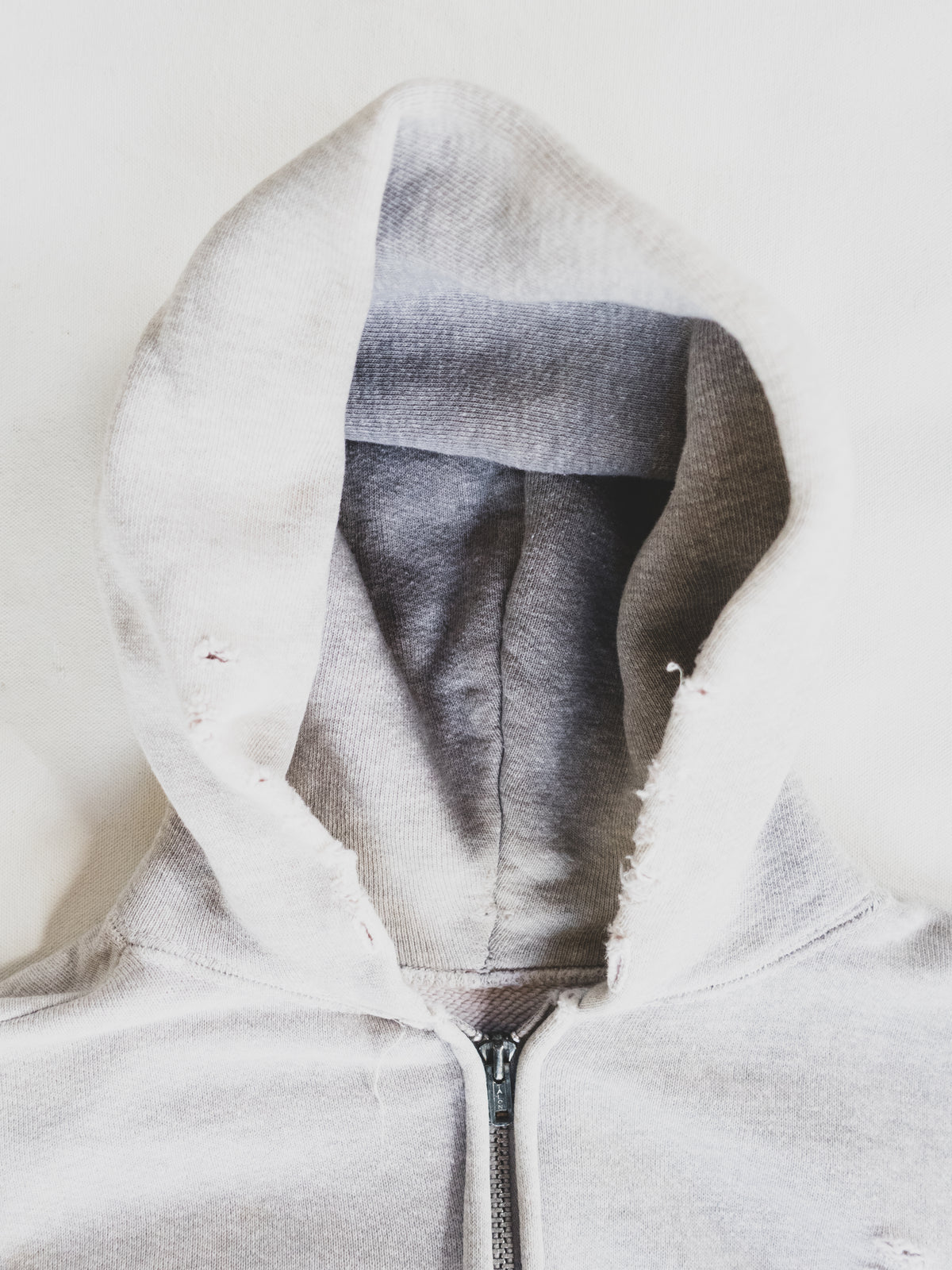1950’s Tattered Zip Up Hoodie - M
