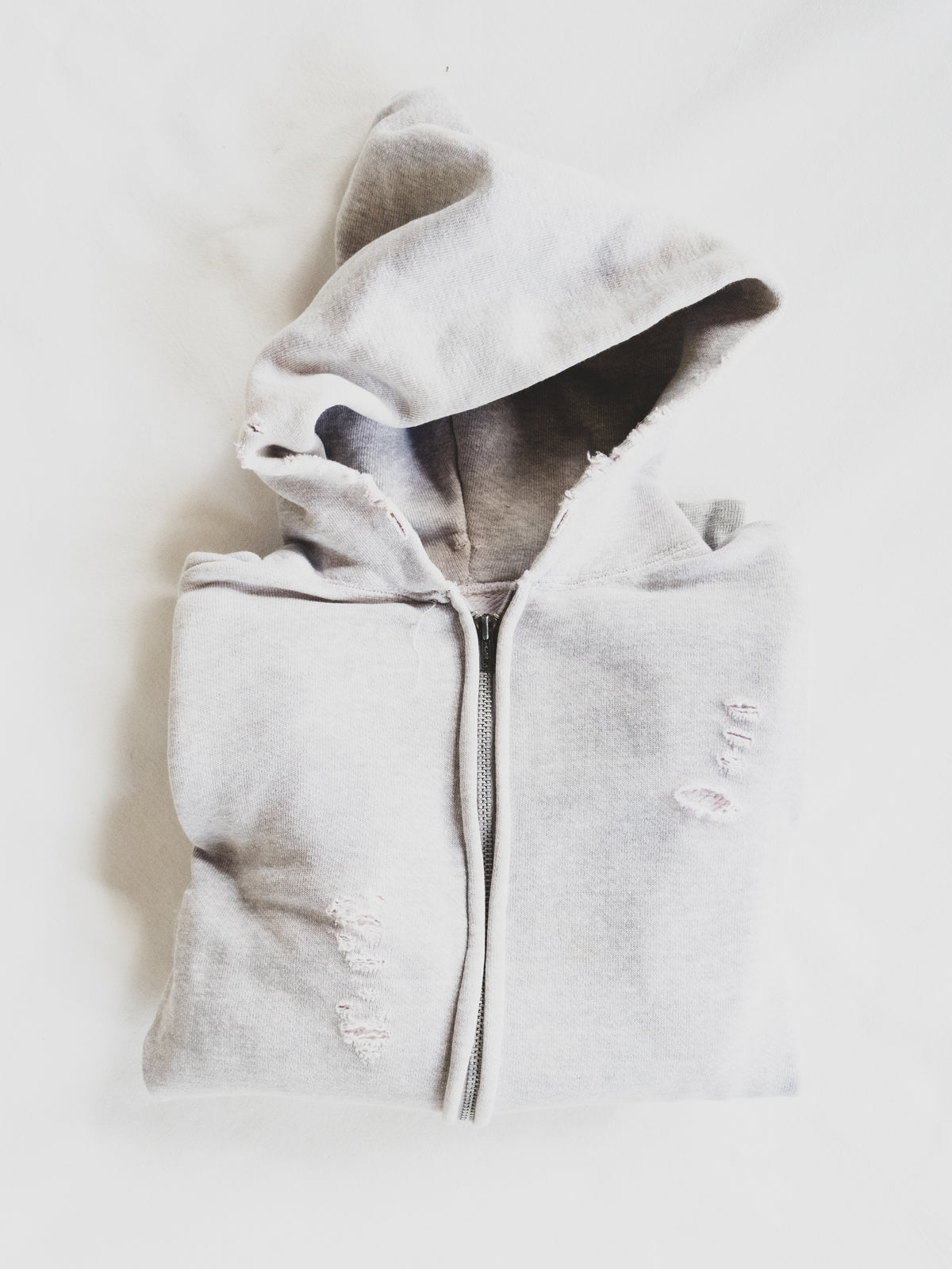 1950’s Tattered Zip Up Hoodie - M
