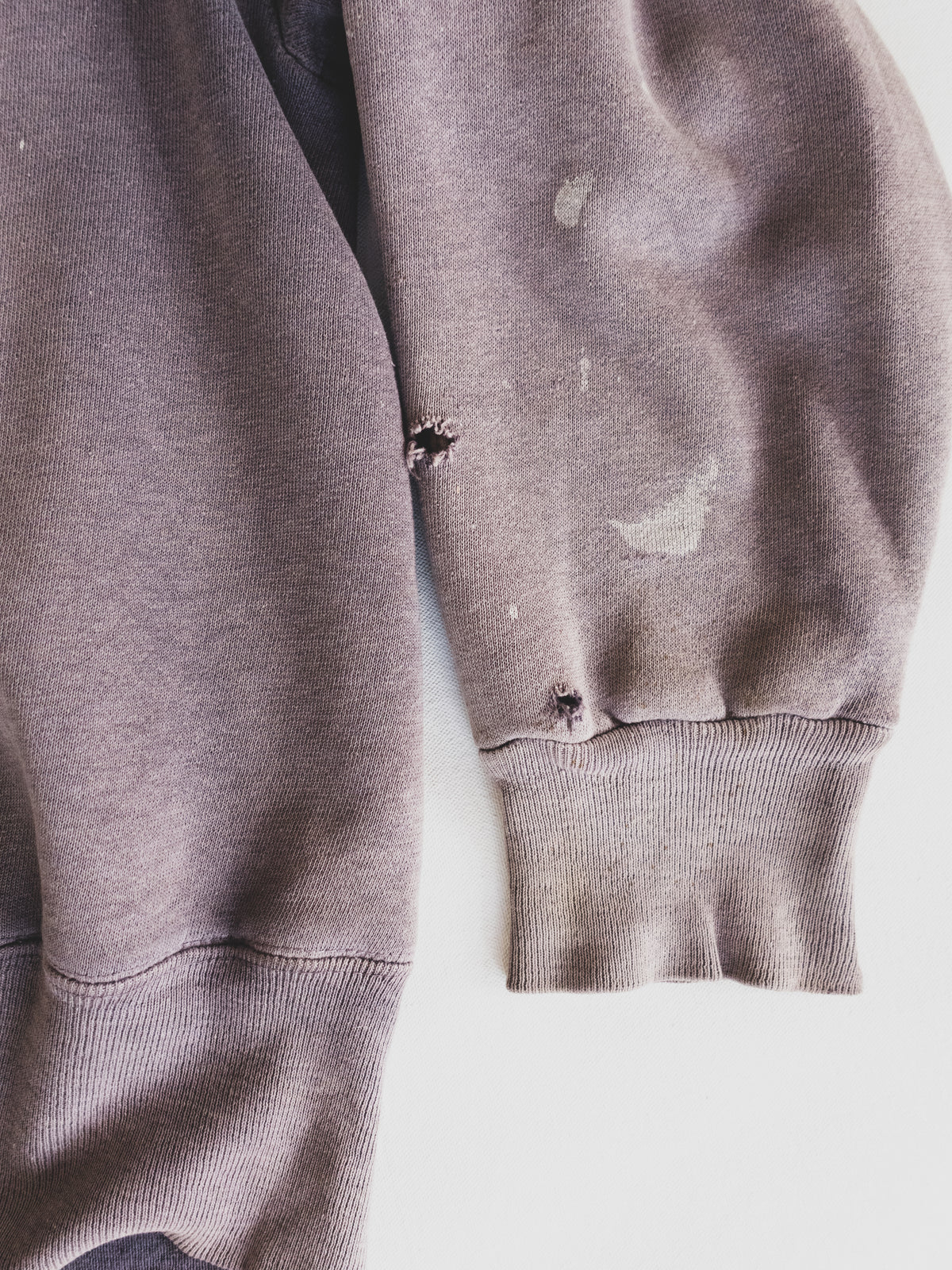 1960's Rare Perfectly Faded Thermal lined Hoodie - S/M