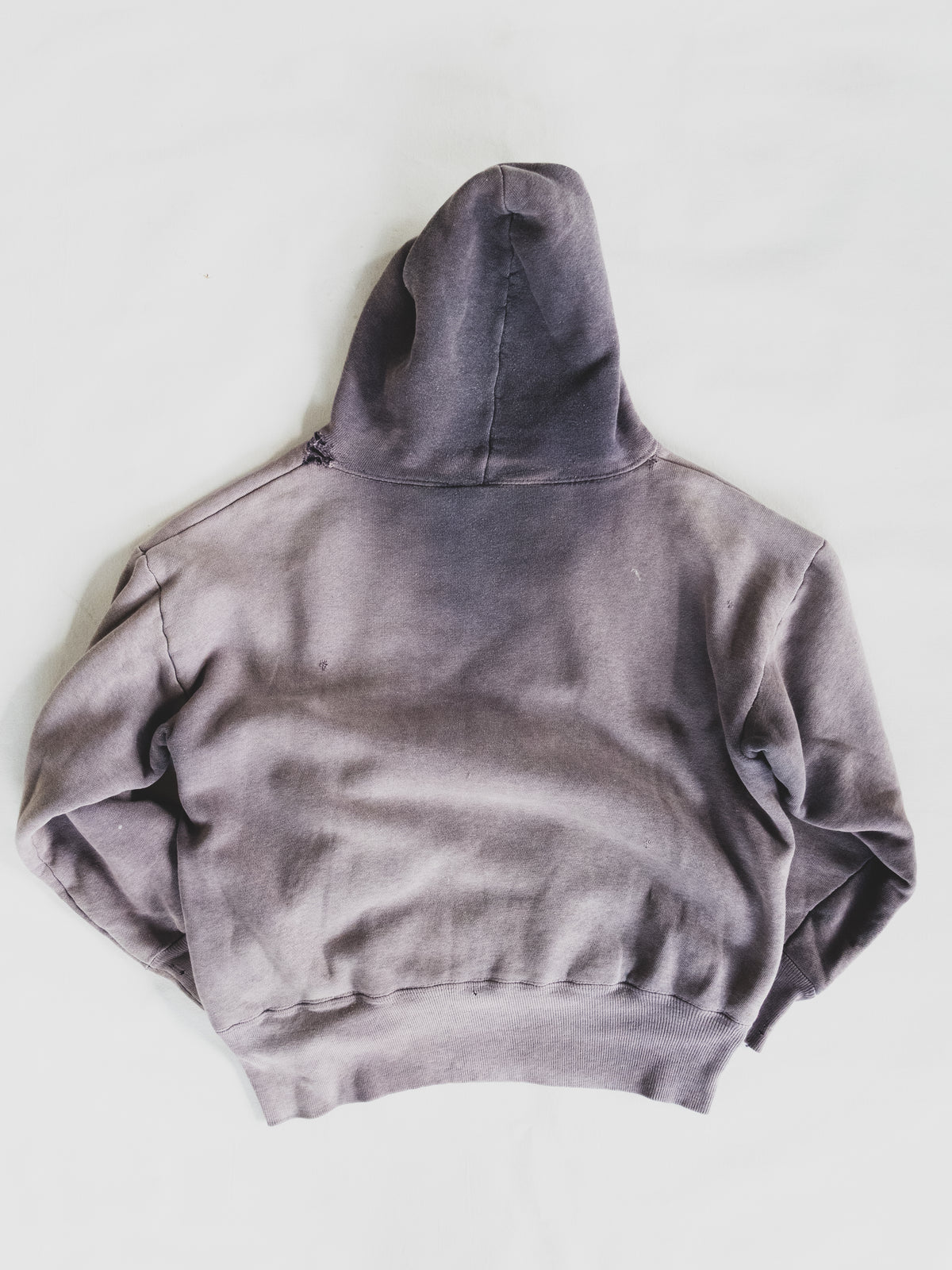 1960's Rare Perfectly Faded Thermal lined Hoodie - S/M