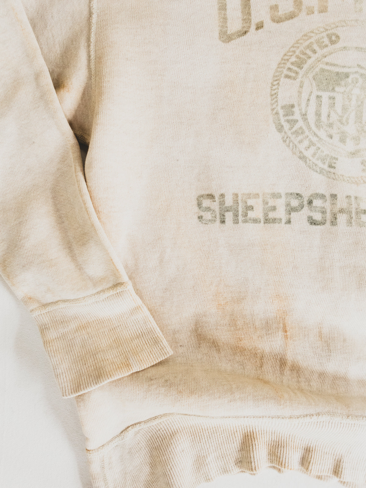 1940's Rare " Maritime Service "  Sweat - S