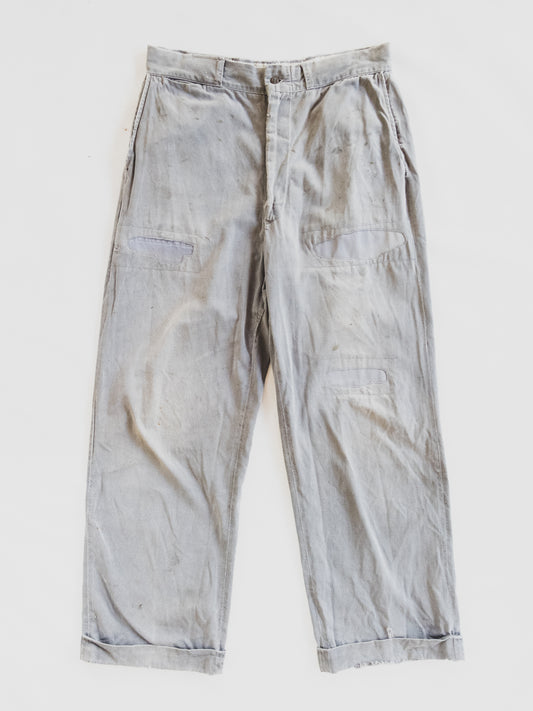 1950’s Patched Work Pants - 34x30