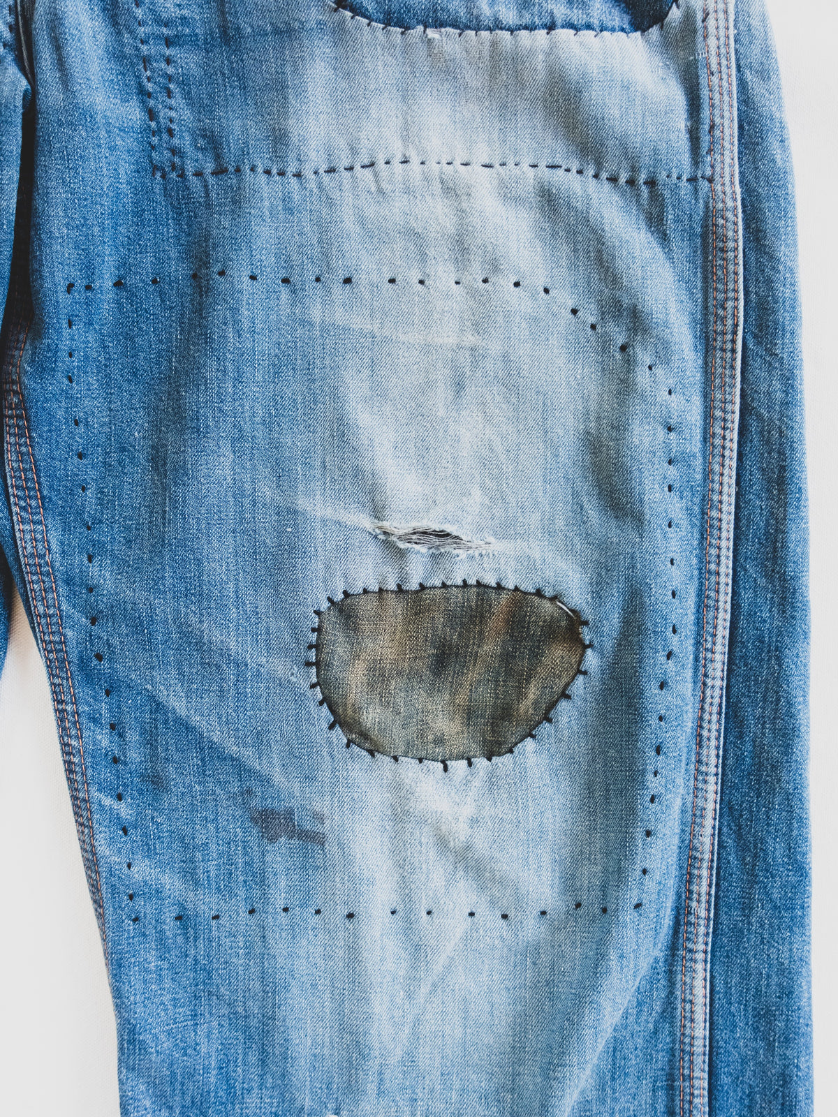 1950’s Crazy Patched Carpenter Pants - 31x32