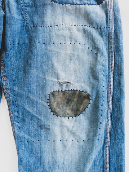 1950’s Crazy Patched Carpenter Pants - 31x32