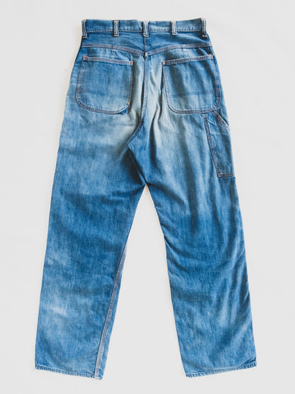 1950’s Crazy Patched Carpenter Pants - 31x32