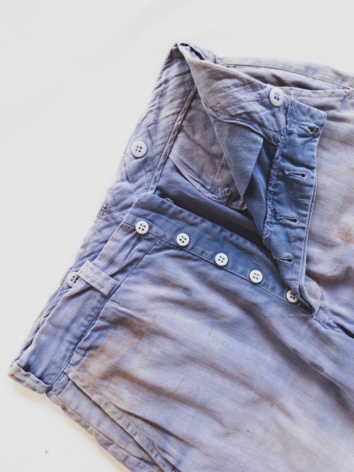 1950’s Beautifully Faded HBT Pants - 32x26