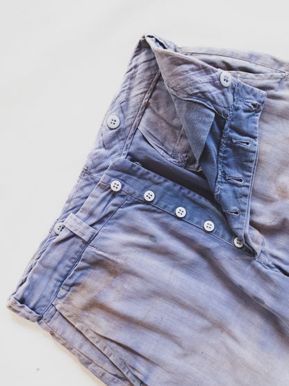 1950’s Beautifully Faded HBT Pants - 32x26
