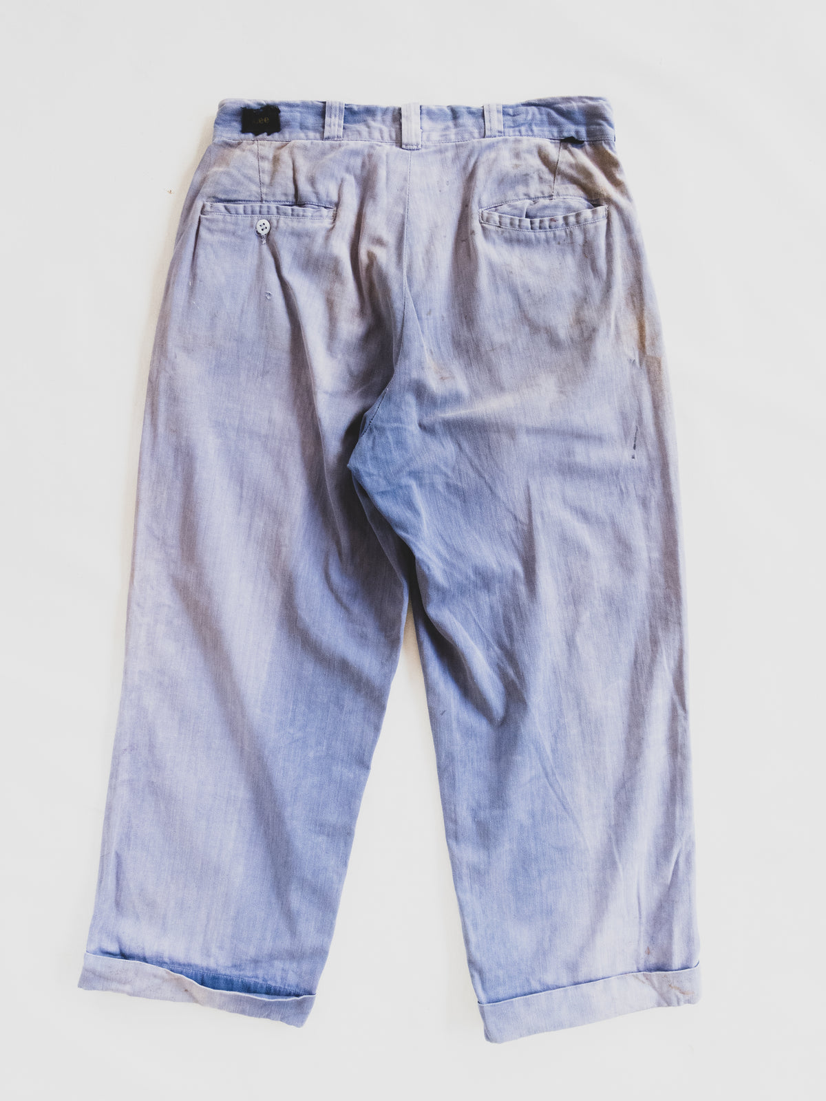 1950’s Beautifully Faded HBT Pants - 32x26