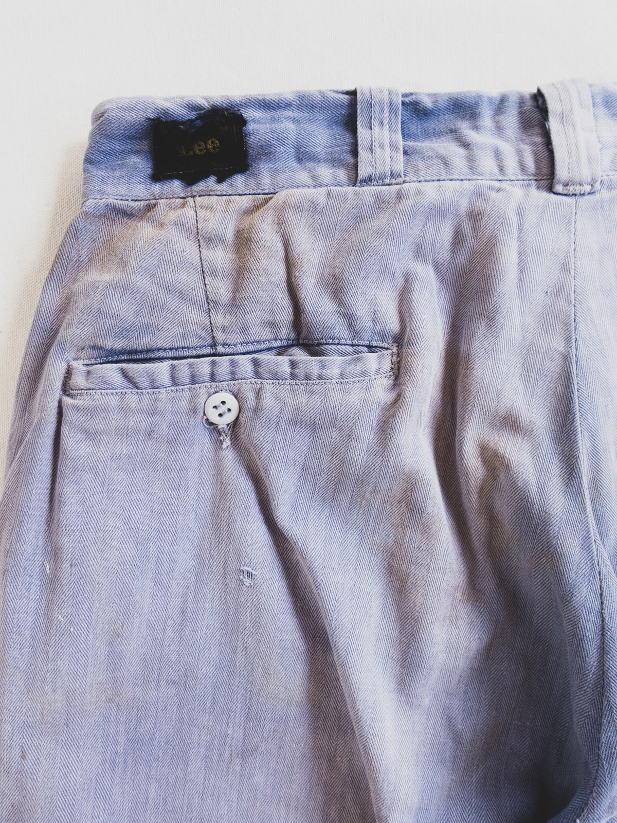 1950’s Beautifully Faded HBT Pants - 32x26