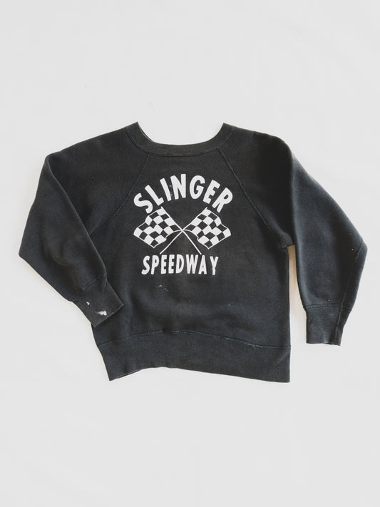 1960's Rare " Slinger Speedway "  Sweat - S