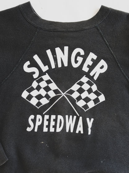 1960's Rare " Slinger Speedway "  Sweat - S