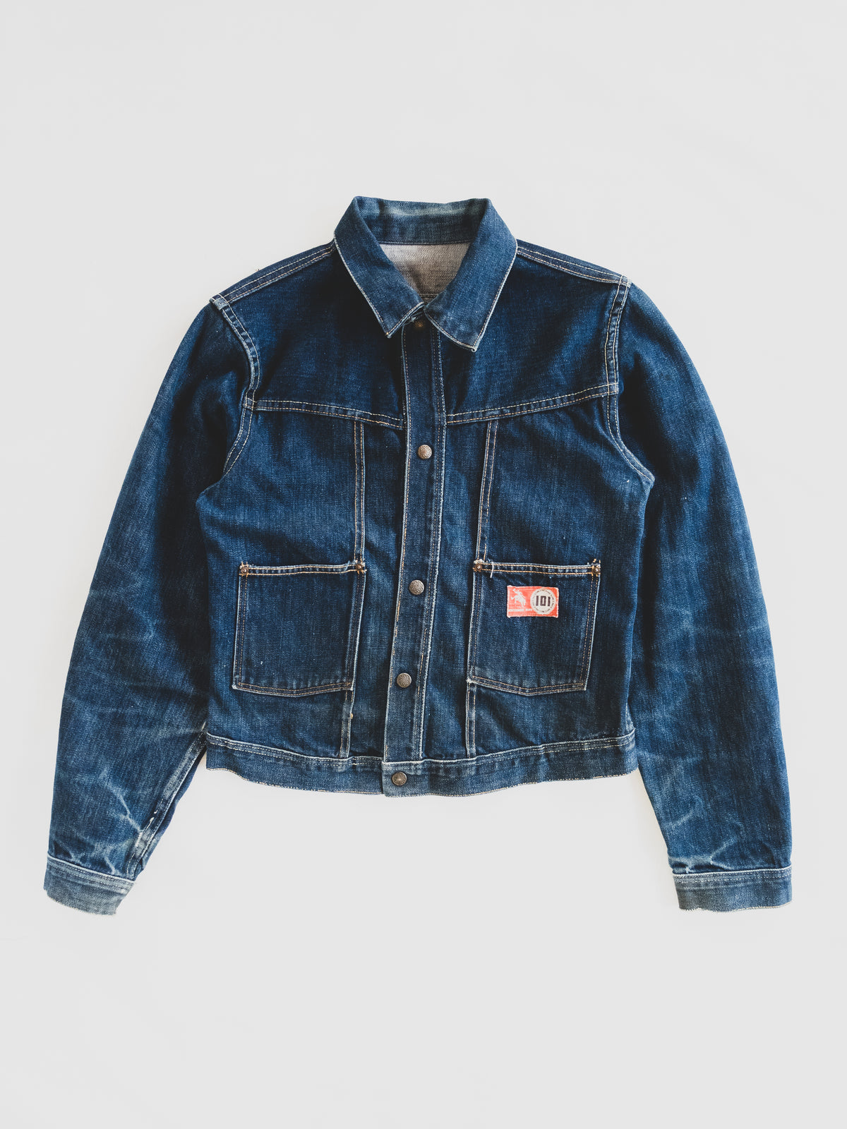1950's Rare 101 Two Pocket Denim Jacket - S