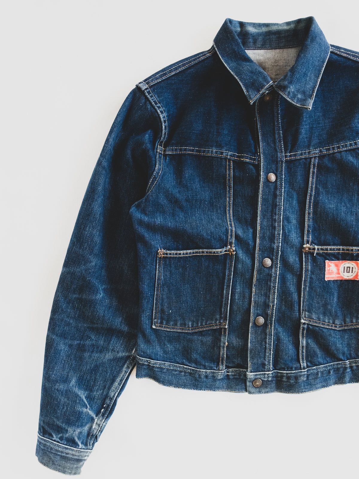 1950's Rare 101 Two Pocket Denim Jacket - S