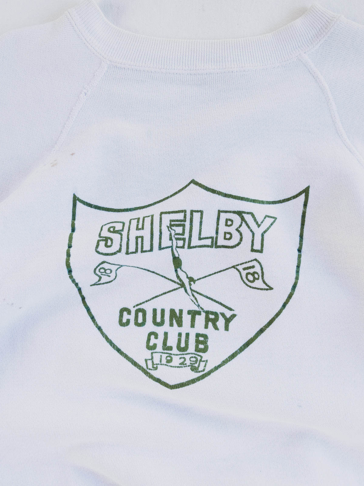 1960’s " Shelby Country Club " Short Sleeve Sweat - S