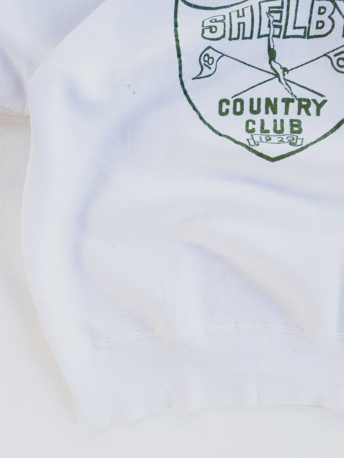 1960’s " Shelby Country Club " Short Sleeve Sweat - S