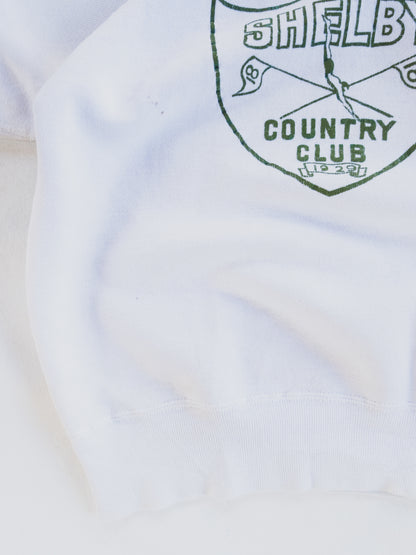 1960’s " Shelby Country Club " Short Sleeve Sweat - S