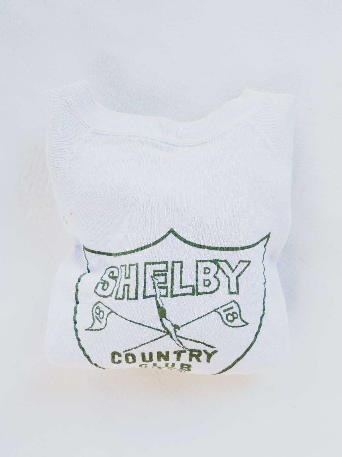 1960s " Shelby Country Club " Short Sleeve Sweat - S
