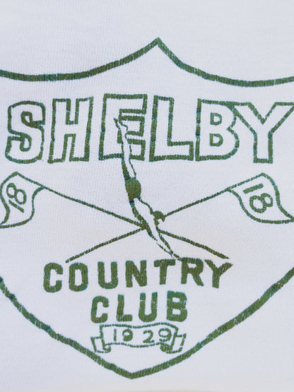 1960’s " Shelby Country Club " Short Sleeve Sweat - S