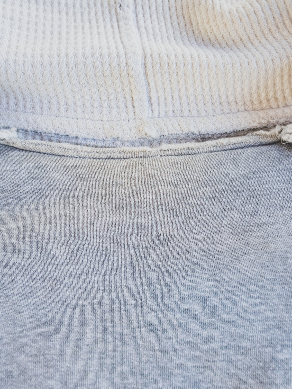1950’s Thermal Lined Hoodless Hoodie - S