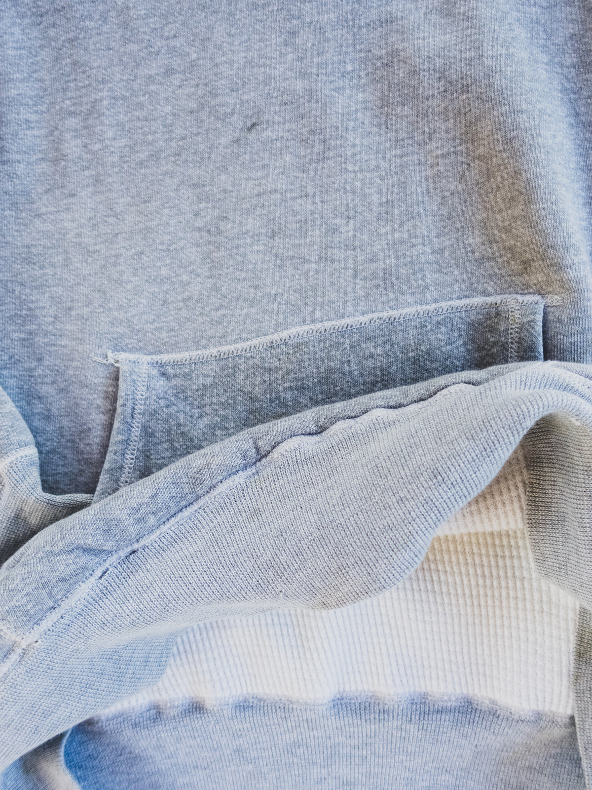 1950’s Thermal Lined Hoodless Hoodie - S