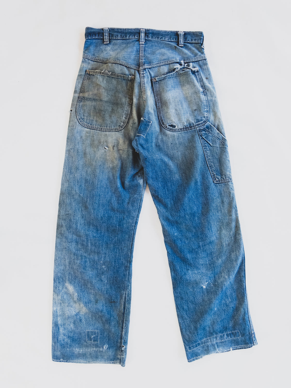 1950’s Crazy Patched Carpenter Pants - 29x29
