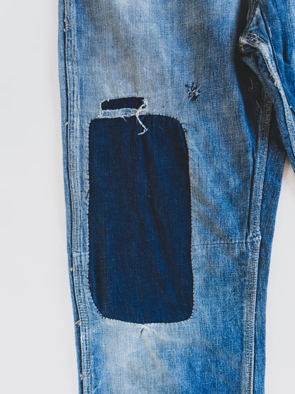 1950’s Crazy Patched Carpenter Pants - 28x30