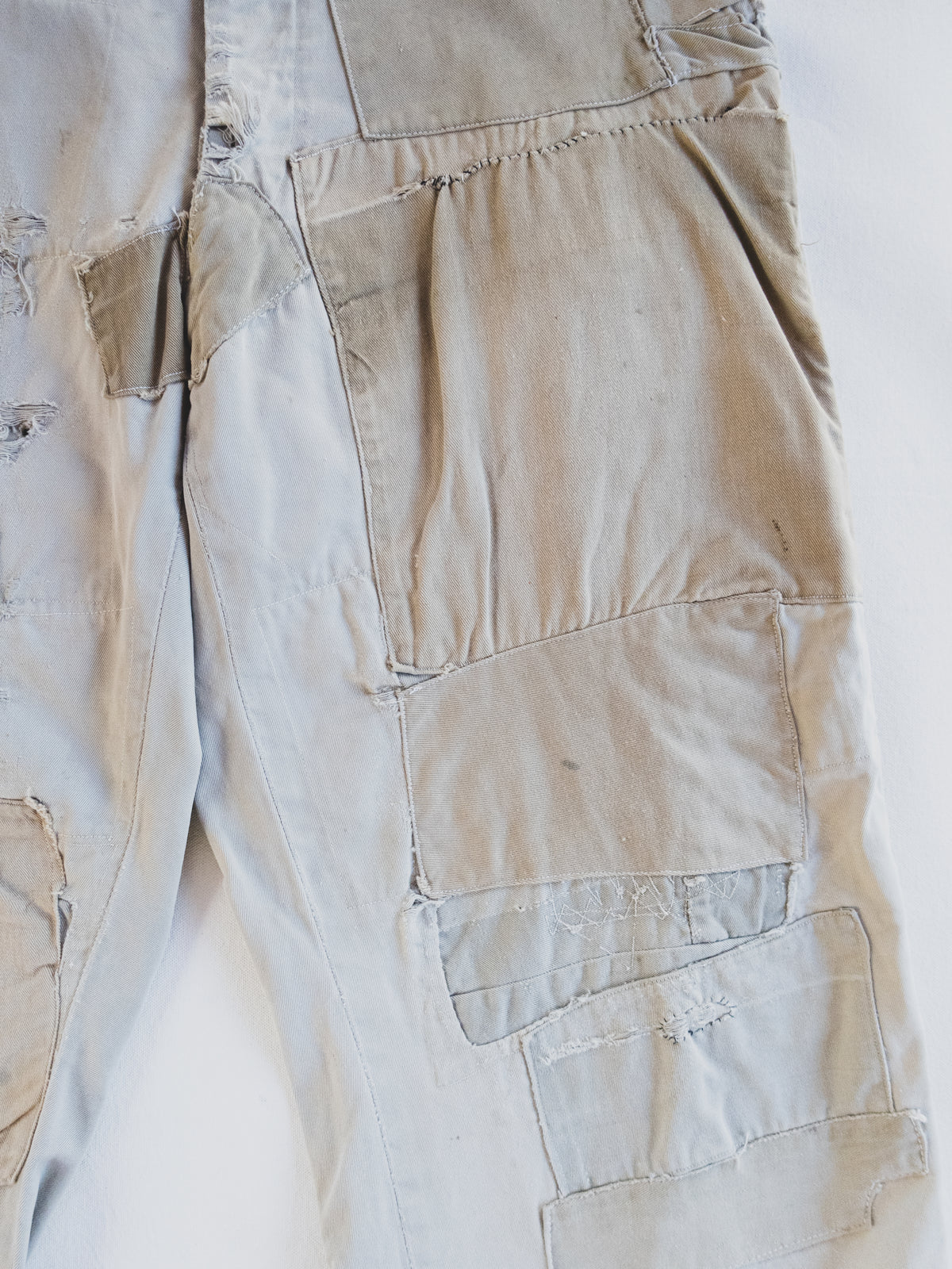 1940’s Crazy Patched Work Pants - 30x28