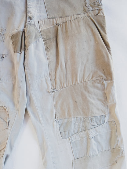 1940’s Crazy Patched Work Pants - 30x28